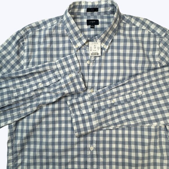 J. Crew BRAND NEW Men's Long Sleeve Button Front Size Large - Picture 2 of 10